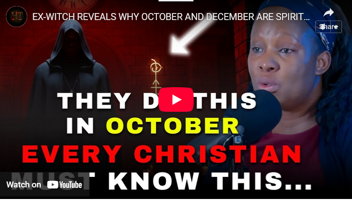 EX-WITCH REVEALS WHY OCTOBER AND DECEMBER ARE SPIRITUAL DANGER ZONES