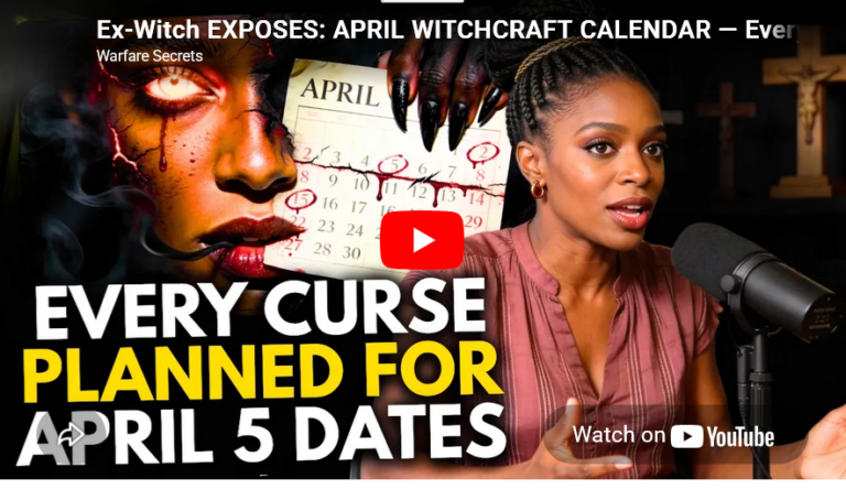 Ex-Witch EXPOSES: APRIL WITCHCRAFT CALENDAR — Every Curse Planned Against You”