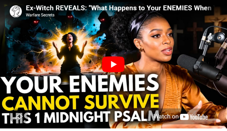 Ex-Witch Reveals : “What happens to your Enemies when you pray Psalm 35 at Midnight” 