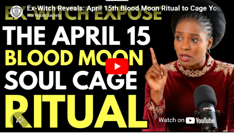 Ex-Witch Reveals: April 15th Blood Moon Ritual to Cage Your Soul 