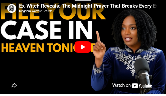 Ex-Witch Reveals: The Midnight Prayer That Breaks Every Evil Plan Fast 