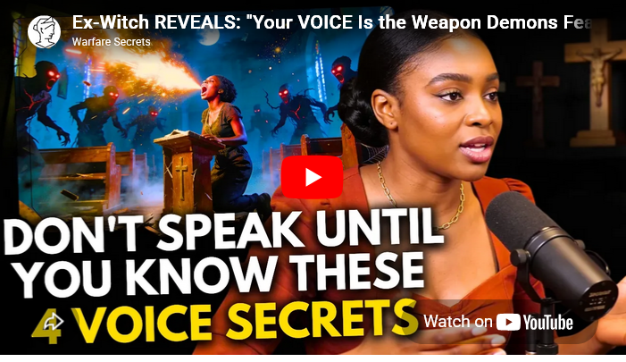 Ex-Witch REVEALS: “Your VOICE Is the Weapon Demons Fear Most — But You Use It Wrong” 