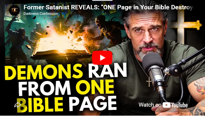 Former Satanist REVEALS: “ONE Page in Your Bible Destroys Every Demon — Pastors Skip It”
