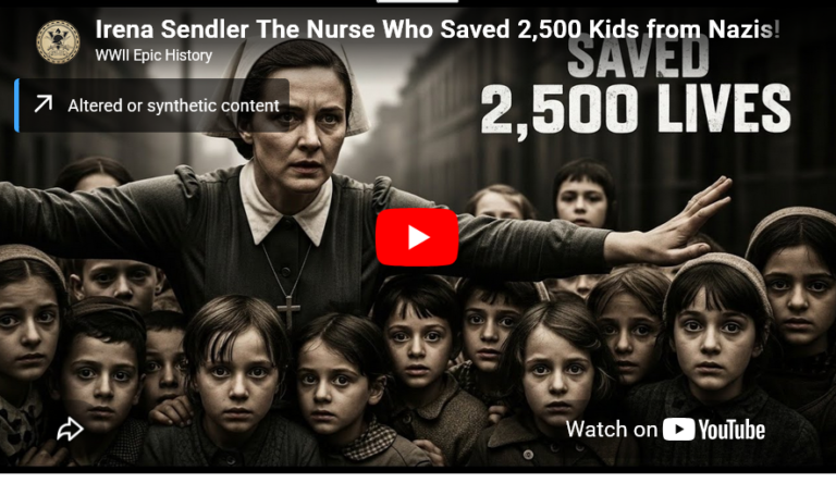 Irena Sendler The Nurse Who Saved 2,500 Kids from Nazis! 