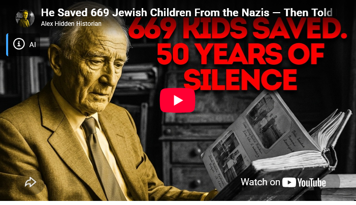 He Saved 669 Jewish Children From the Nazis — Then Told No One for 50 Years 