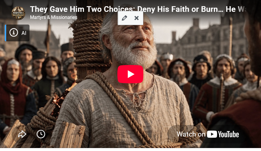 They Gave Him Two Choices: Deny His Faith or Burn… He Was Nearly 70 | Hugh Latimer 